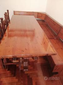 Tavolo legno massello