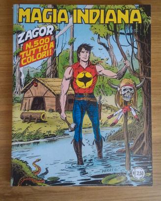 FUMETTO ZAGOR ZENITH GIGANTE N. 500