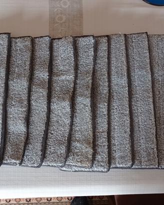 SET. 10 PANNO MICROFIBRA PER PAVIMENTO