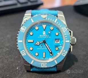 SUBMARINER - A Bathing Ape BAPEX TYPE 1 Blu