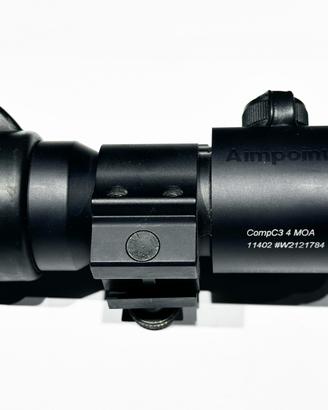 Aimpoint Comp C3 4MOA Red Dot Laser Punto Rosso