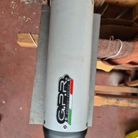 Terminale di scarico GPR ovale Honda Dominator