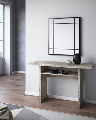 Consolle Allungabile 120x35-70cm Tavolo Scrivania