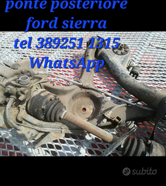 Ponte posteriore ,differenziale ford sierra