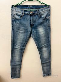 ARMANI JEANS SLIM FIT LAVAGGIO CHIARO