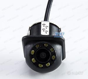 RETROCAMERA POSTERIORE CON LED PER VISIONE NOTTURN