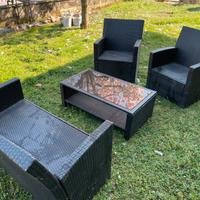 Set giardino 4 posti