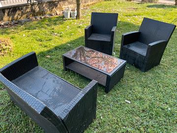 Set giardino 4 posti