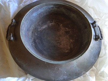 Conca antica in rame