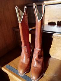 Stivali Camperos in vero cuoio n. 35