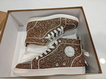 SNIKERS CHRISTIAN LOUBOUTIN MODELLO GLITTER 