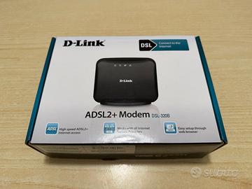 D-Link DSL-320B Modem ADSL2+ ATM IPoA PPPoA PPPoE