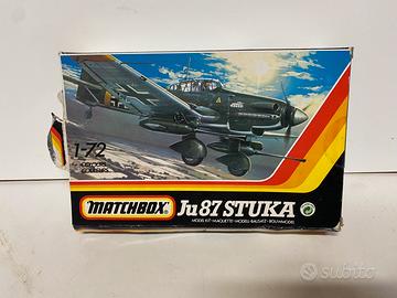 Rare Vintage Matchbox 1/72 Ju87 Stuka 3 Colour Kit