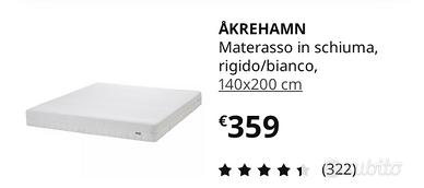 Materasso ikea 140x200