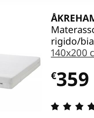Materasso ikea 140x200