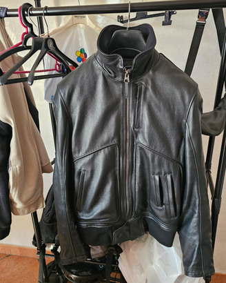 Giacca da Moto BLAUER H.T. in Pelle Nera