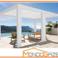 Pergola bioclimatica 3x5 pompeiana gazebo