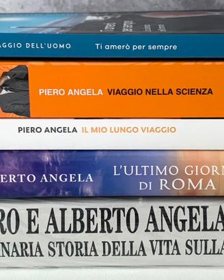 5 libri di Piero e Alberto Angela