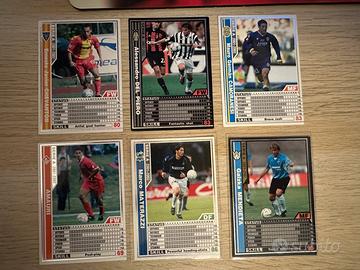 6 carte wccf 2001/2002