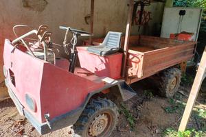 Motoagricola autocostruita con motore Honda G65