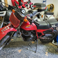 Honda xl 600 r con motore RM