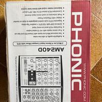 Phonic Mixer Audio AM240D