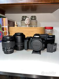 Canon EOS250D REFLEX + Manfrotto MVG460