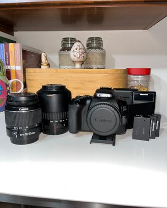 Canon EOS250D REFLEX + Manfrotto MVG460