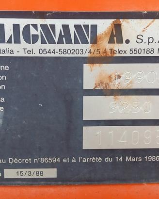 Rotoballa  Gallignani 925sl