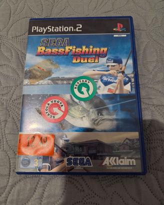 Gioco sega bass fishing duel ps2