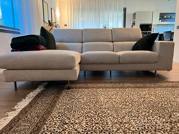 Divano Dondi salotti con chaise-longue