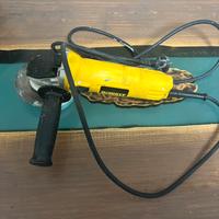 Dewalt smerigliatrice +disco legno e disco metallo