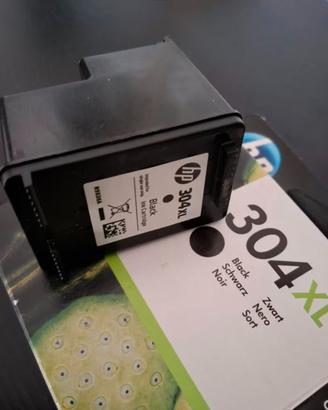 Cartuccia HP 304 xl nero VUOTA per ricarica