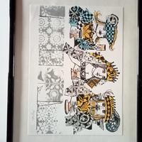 serigrafia autenticata e firmata Lele Luzzati