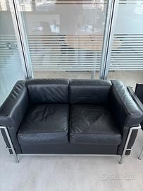 Cassina LC2 - divano le corbusier due posti