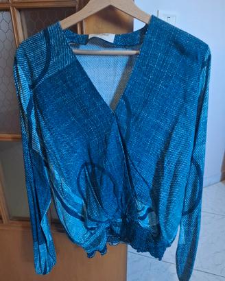 Maglietta blu Camomilla 