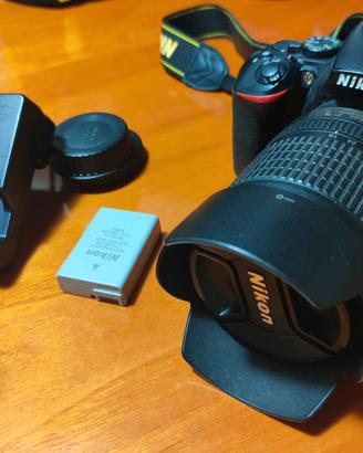 MACCHINA FOTOGRAFICA NIKON D3500 18-105 + ACCESSOR