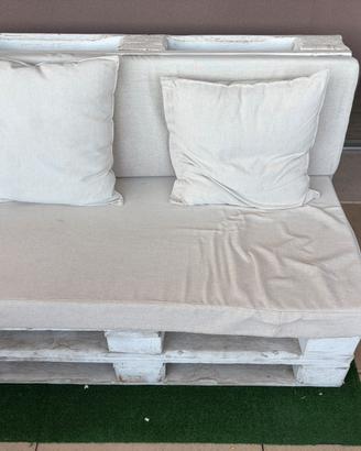 Divanetto pallet esterno
