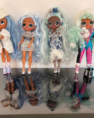 Collezione di LOL OMG dolls + casa + auto