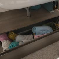 Mobile bagno e specchio