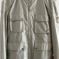 Giacca impermeabile belstaff argento