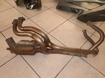 scarico completo vfr800 vtec anno 2005