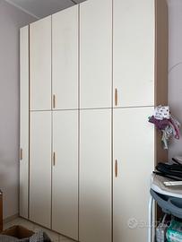 Armadio 4 ante + scarpiera