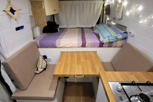 Camper puro su Ford Transit 2001 2.0TD