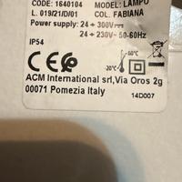 Lampeggiante per cancelli automatici o garage.