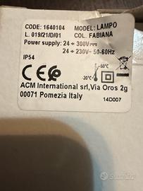 Lampeggiante per cancelli automatici o garage.