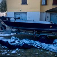 Barca Canadian 372 + carrello Ellebi