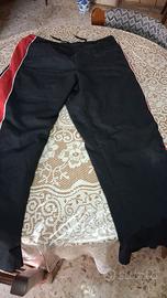 Nike – Pantalone tuta rosso e nero