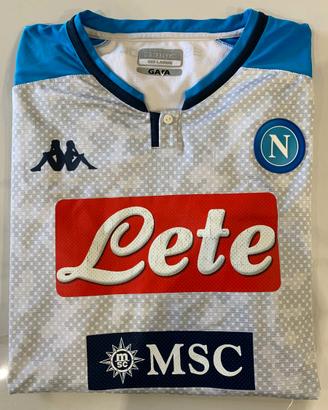 Maglia gara SSC Napoli Originale kappa Kombat Pro