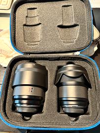 Sirui Sniper 75mm e 16mm f/1.2 per fuji autofocus